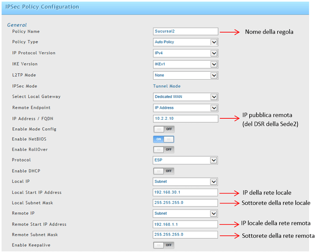 DSR_1000_configurare_VPN_IPSec_fra_2_DSR_con_nuova_interface_2_0