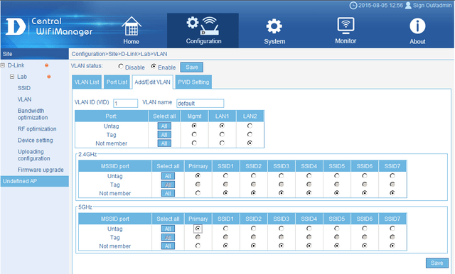 How to Setup Multiple SSIDs and VLANs - CWM-100 | D-Link