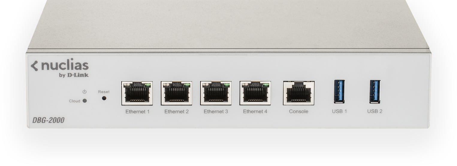 DBG-2000 Nuclias Cloud SD-WAN Gateway | D-Link