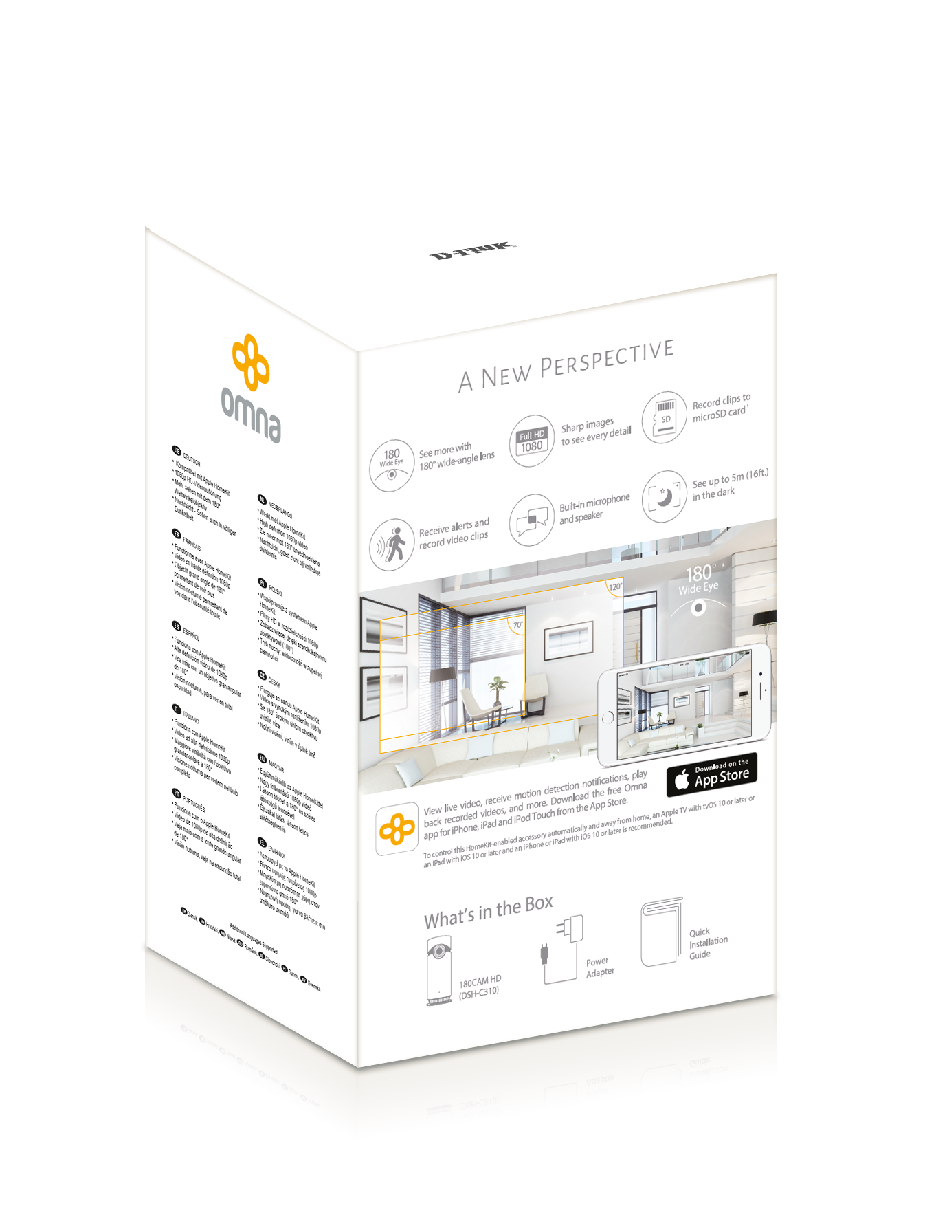 DSH-C310 Omna 180 Cam HD | D-Link