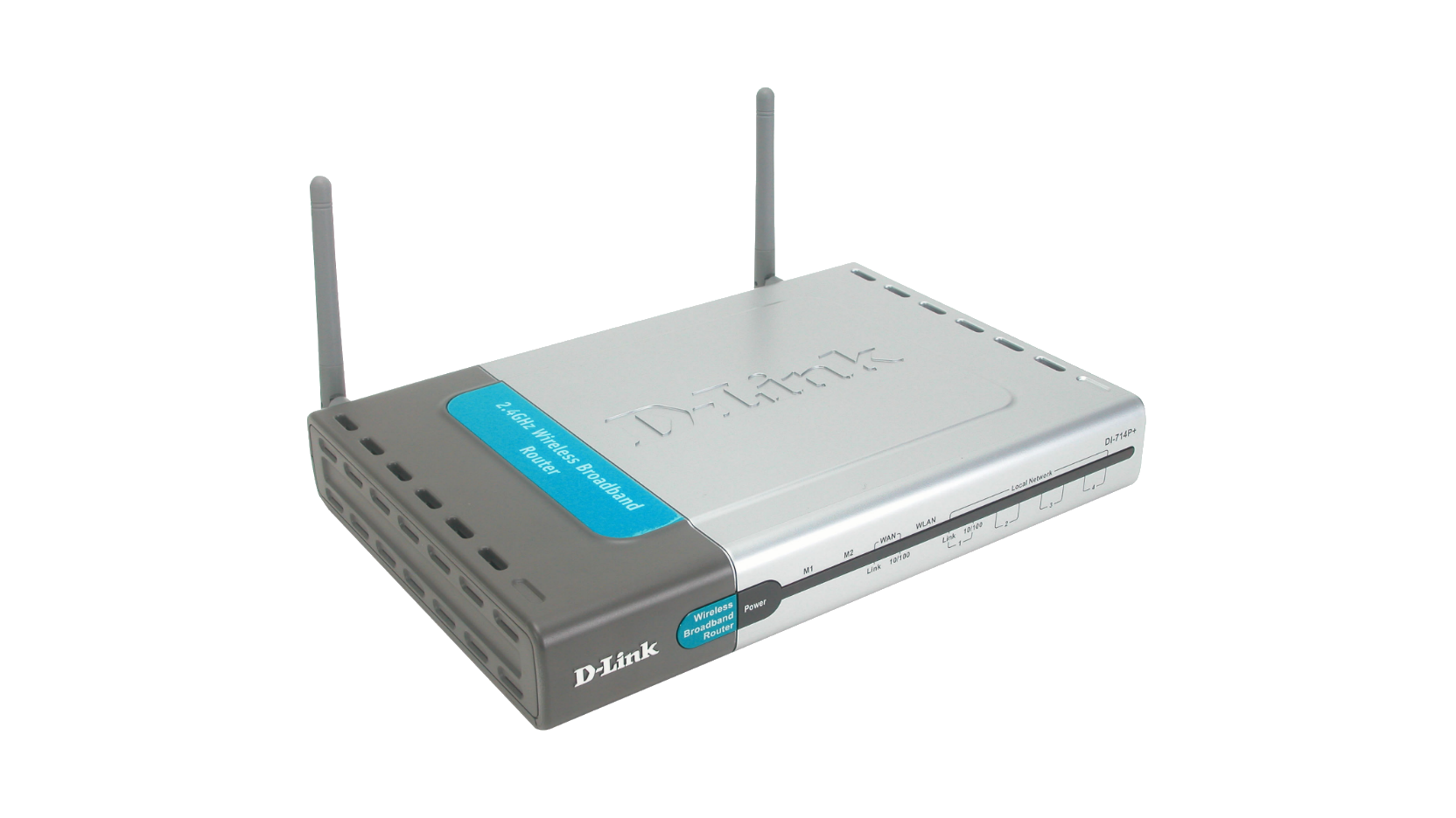 DI-714P+ Enhanced 2.4GHz (802.11b) Wireless Router Plus Print Server ...