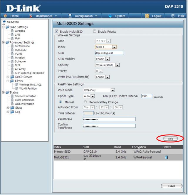 DAP_2310_Como_configurar_guest_SSID