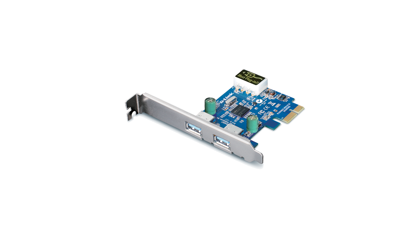 DUB-1310 2-Port USB 3.0 PCI Express Card | D-Link Romania