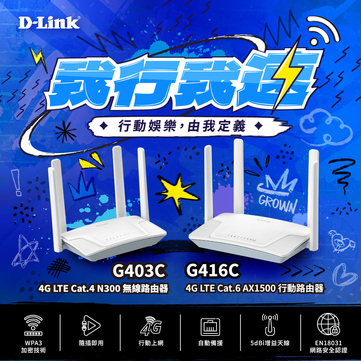 G403C 4G LTE Router My Speed My Way