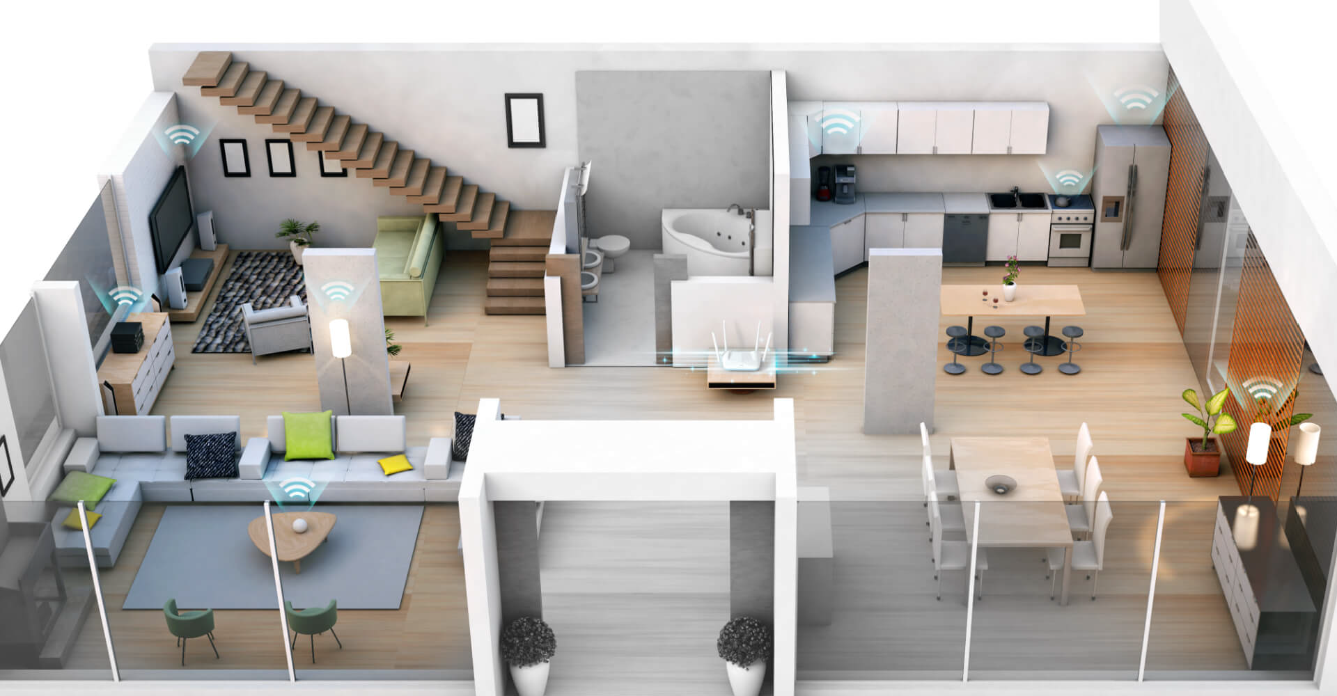 可支援高達 127個連線裝置