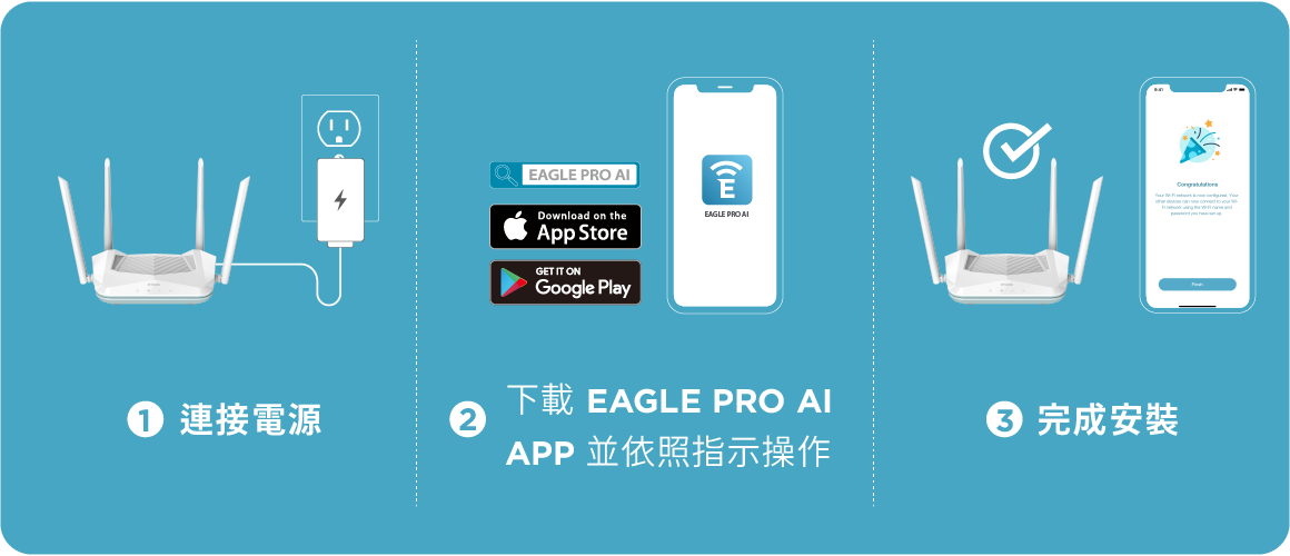 三步驟輕鬆安裝