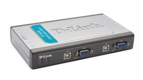 DKVM-4U 4-Port USB KVM Switch