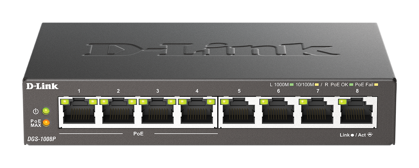 Full gigabit 8-port PoE switch-PoE Switch