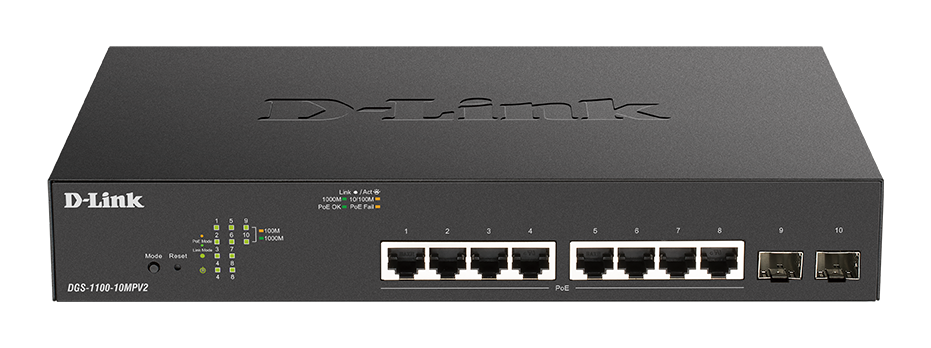 D-Link DGS-1100-05V2 Ethernet Switch - 5 Ports - Manageable - Gigabit  Ethernet - 1000Base-T - 2 Layer Supported - 3.42 W Power Consumption -  Twisted