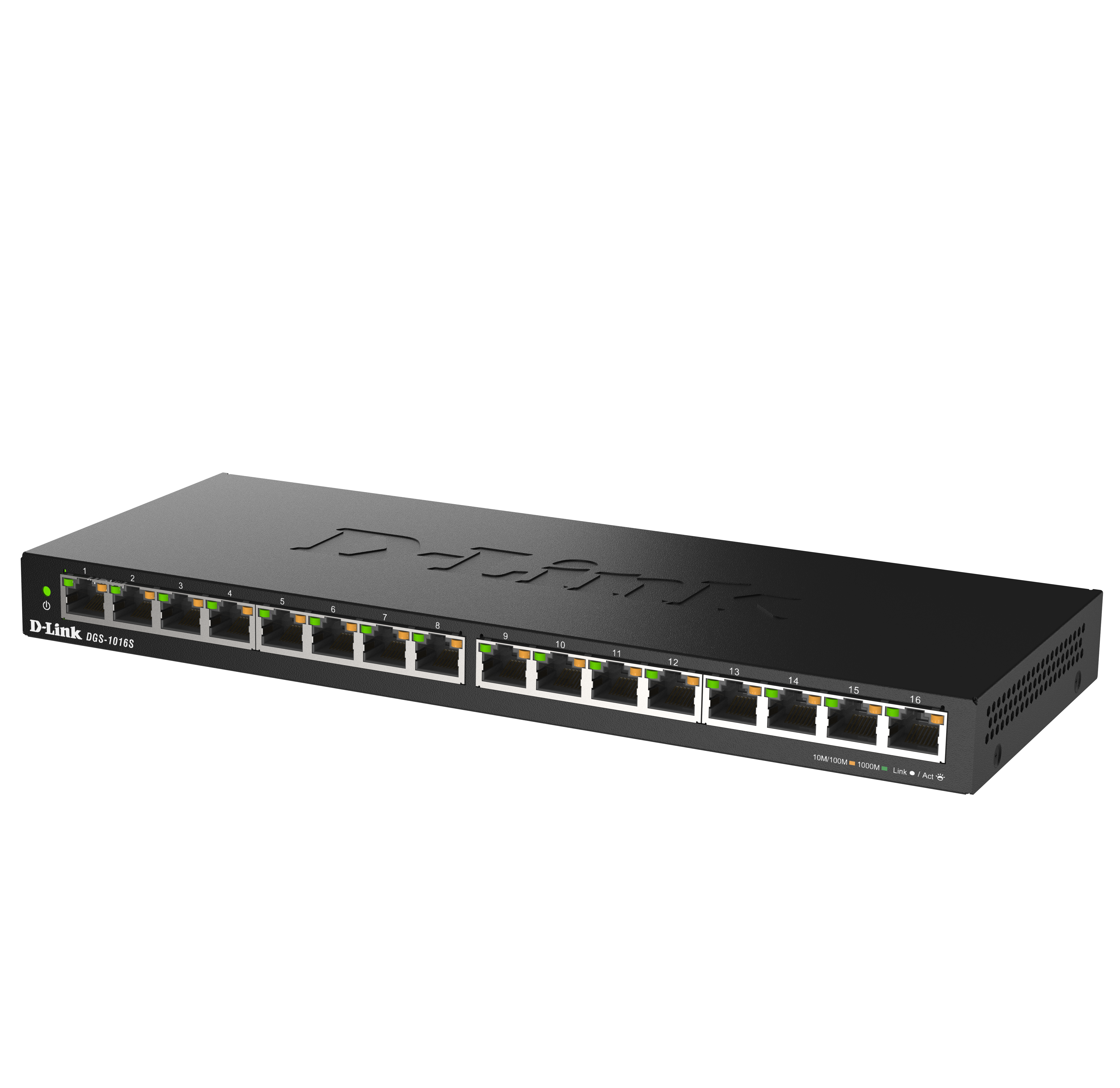 DGS-1016S - 16-Port Desktop Gigabit Unmanaged Switch | D-Link DGS-1016S - 16-Port Desktop Gigabit Unmanaged Switch | D-Link