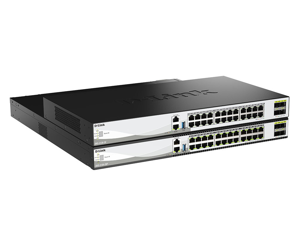 DXS-3130 Series 10G Layer 3 Stackable Aggregation Managed Switches | D-Link